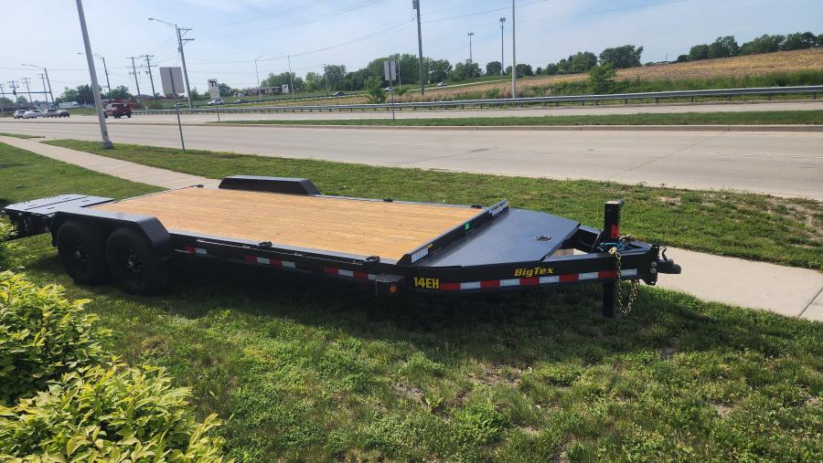 Big Tex 14EH, Equipment, 83" x 18', 15.4K, Dovetail, Mega Ramps, X-Series Image 3