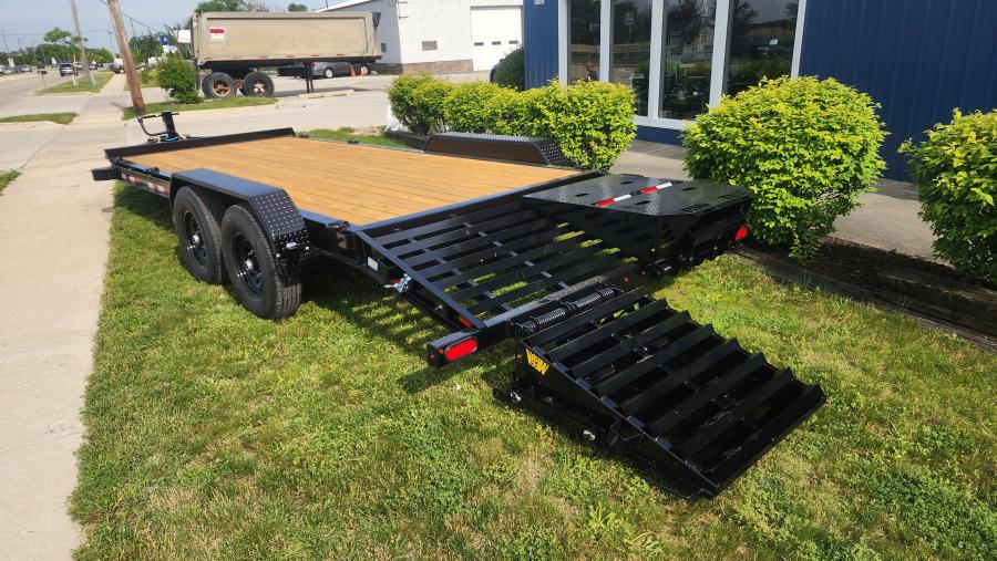 Big Tex 14EH, Equipment, 83" x 18', 15.4K, Dovetail, Mega Ramps, X-Series Image 5