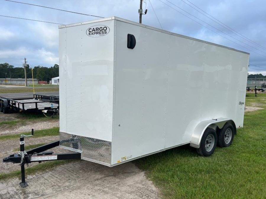 7X16 FLAT TOP VNOSE ENCLOSED CARGO 7K Image 0