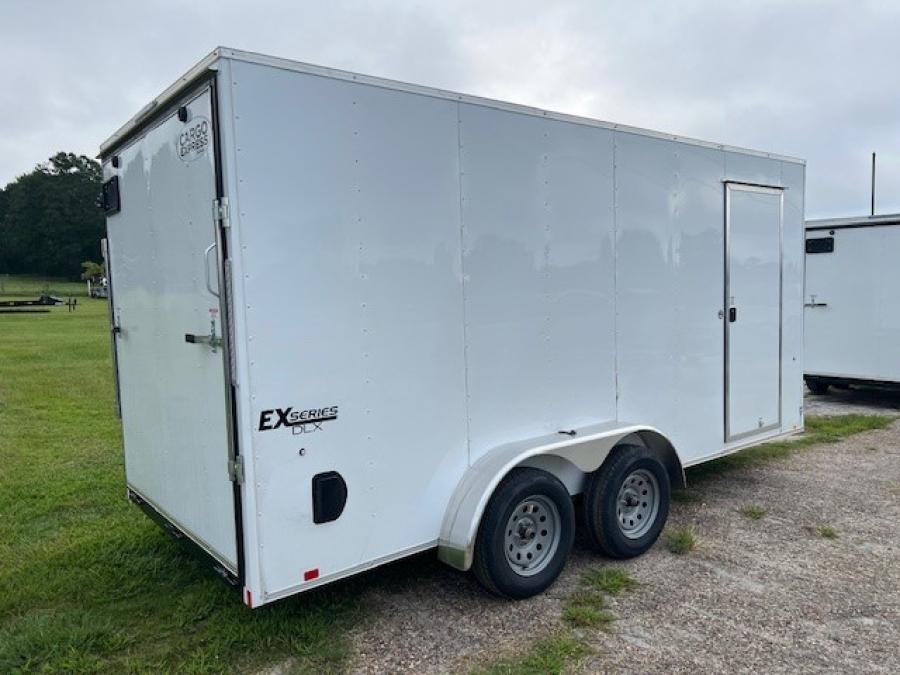 7X16 FLAT TOP VNOSE ENCLOSED CARGO 7K Image 1