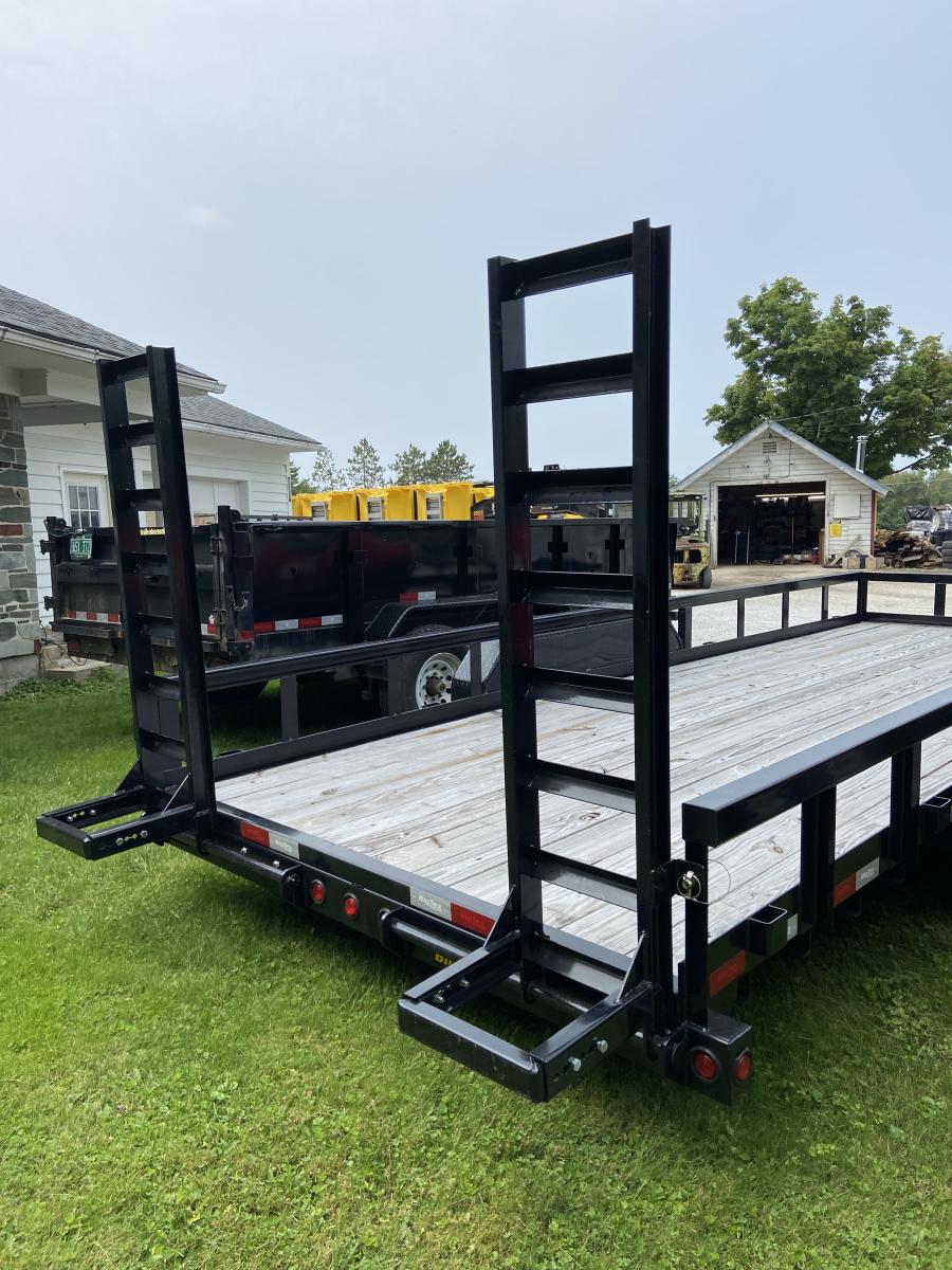 Big Tex 14PI, Utility, 83" x 20', 14K, 5' Stand Up Ramps Image 2