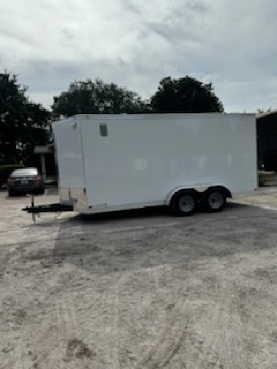 CWG7 Cargo 7 x 16 TA Gold Line by Covered Wagon Trailers Image 2