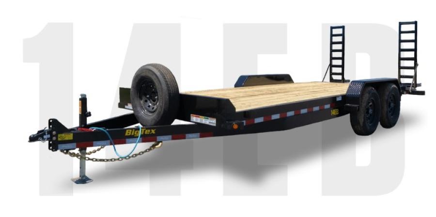 Big Tex 14EB, Equipment, 83″ x 18′, 14K, Dovetail image 5