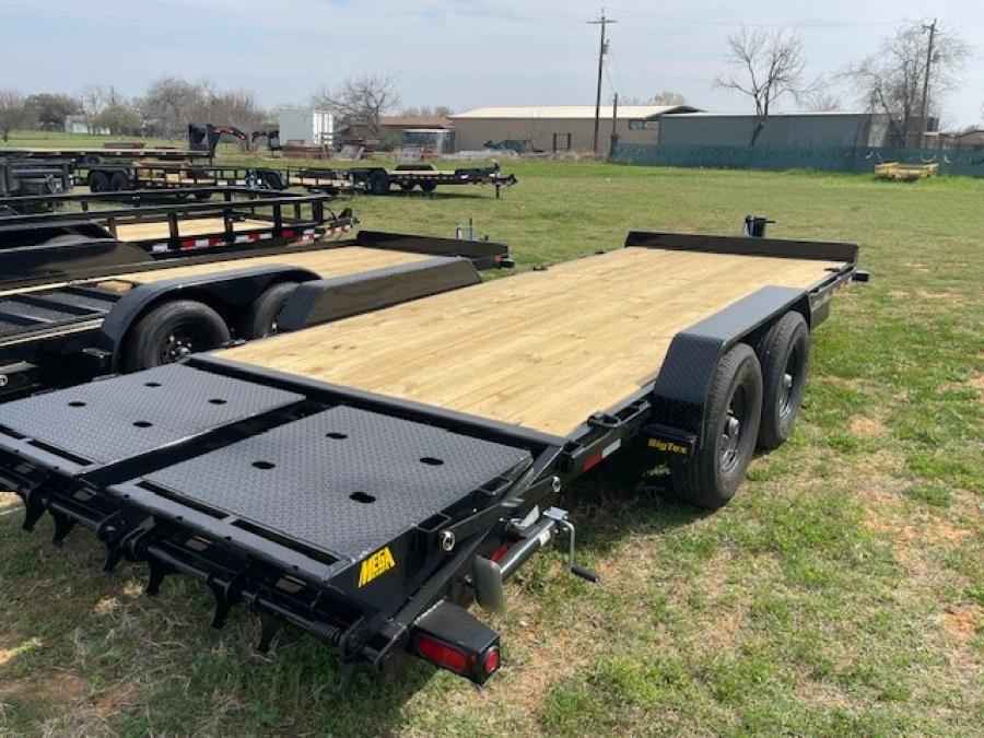 Big Tex 14EH, Equipment, 83″ x 18′, 15.4K, Dovetail, Mega Ramps, X-Series image 2
