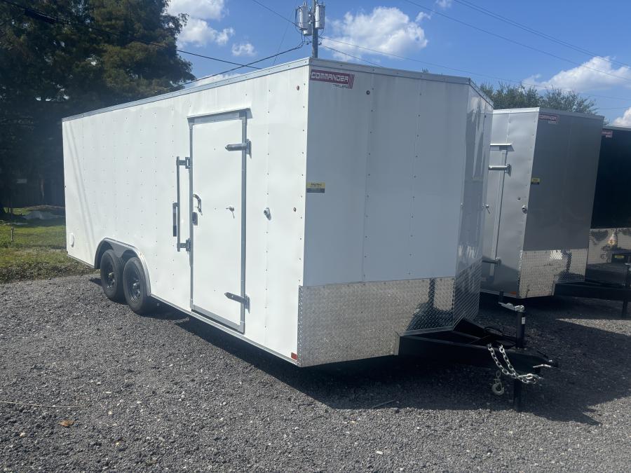 COME COMMANDER 8.5X20 TA VN WT 5.2# AXLES RAMP DOOR +6 HT Image 0