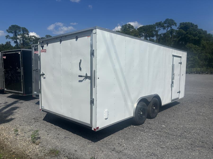 COME COMMANDER 8.5X20 TA VN WT 5.2# AXLES RAMP DOOR +6 HT Image 2