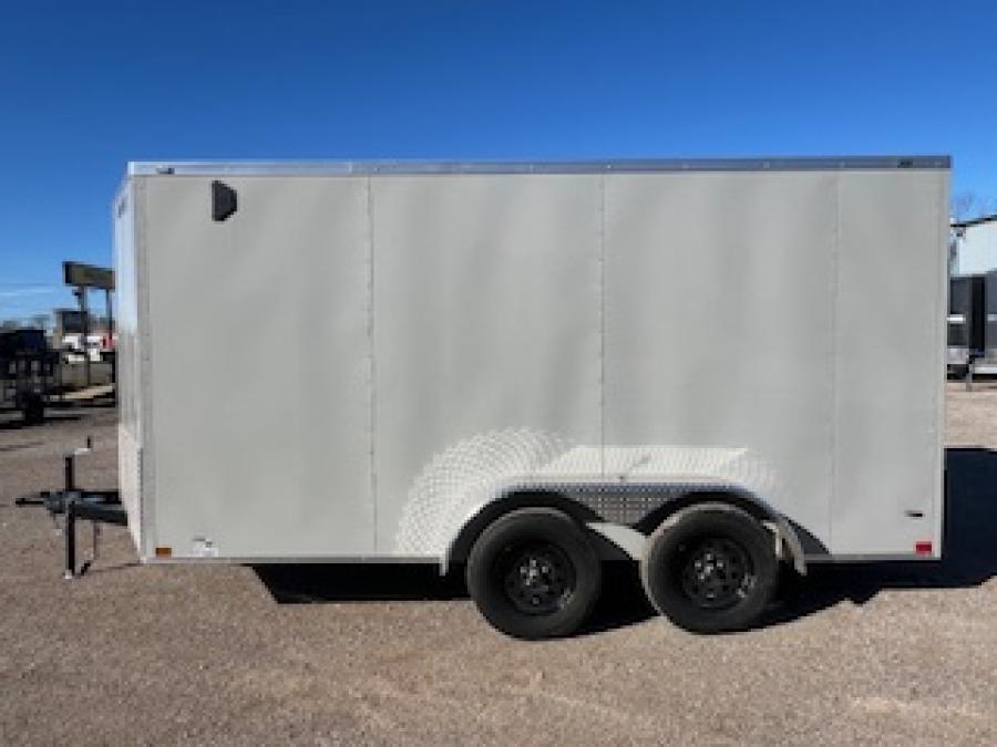 2024 Stallion Enclosed 7 x 14 Trailer image 1
