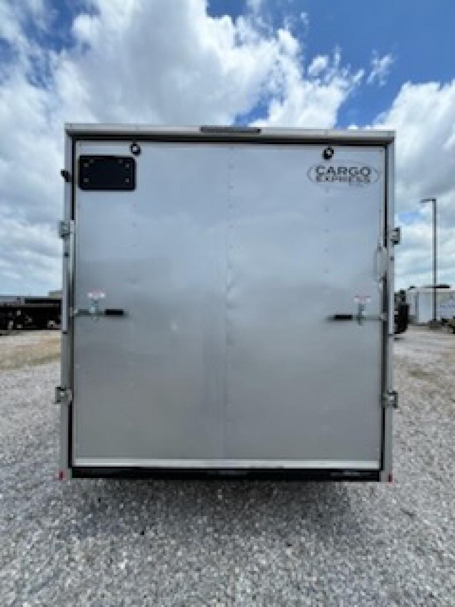 K841 7X14 OUTBACK DLX FLAT TOP VNOSE ENCLOSED CARGO 7K Image 1