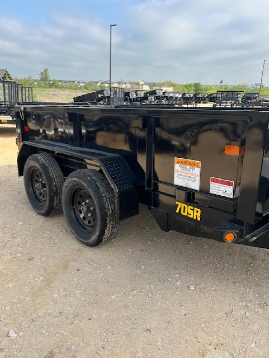 Big Tex 70SR, Dump, 60″ x 10′, 7K, Double Rear Doors image 3