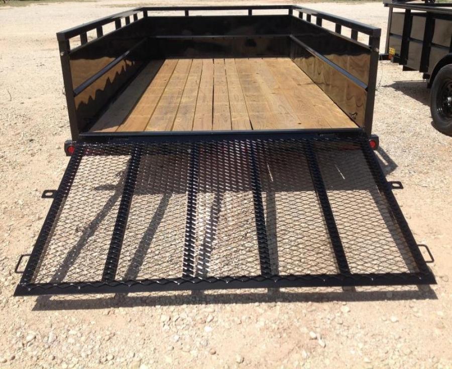Big Tex 35SV, Single Axle Landscape, 77″ x 10′, 3K image 2