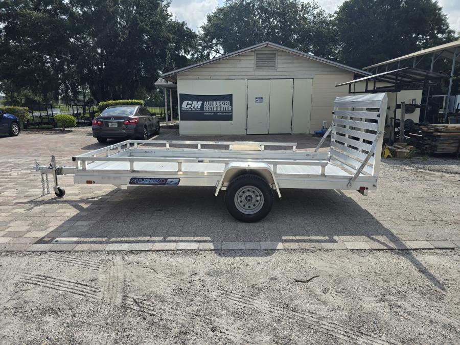 Aluma 7812 Aluma 78" x 147" Bed SA Edge Series Utility Trailer Image 2