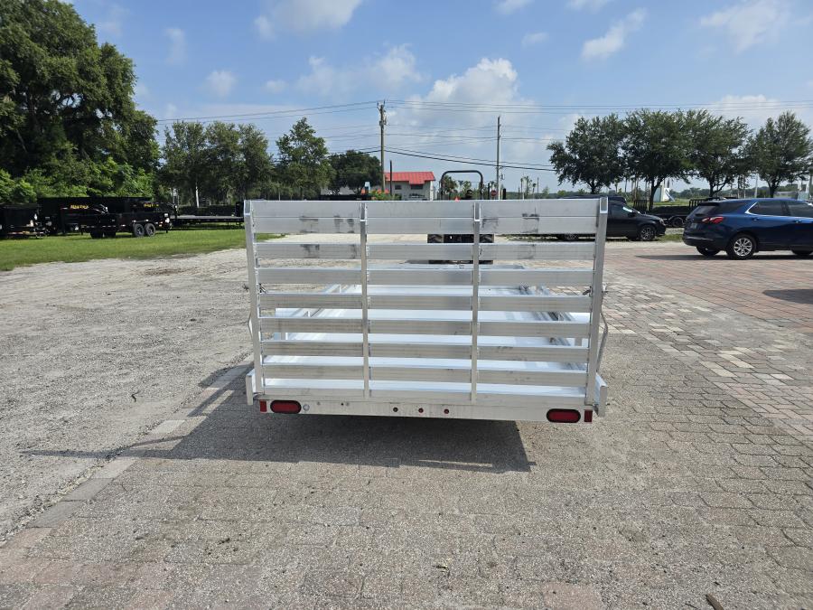 Aluma 7812 Aluma 78" x 147" Bed SA Edge Series Utility Trailer Image 3