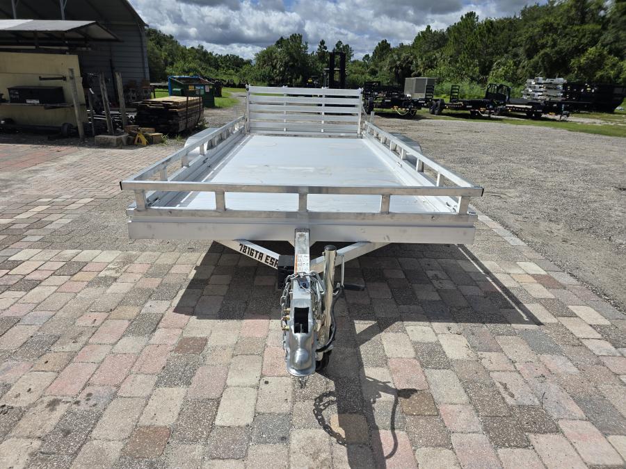 Aluma 7816 78"X192" BED ES SERIES Trailer, Tandem Axle Image 0
