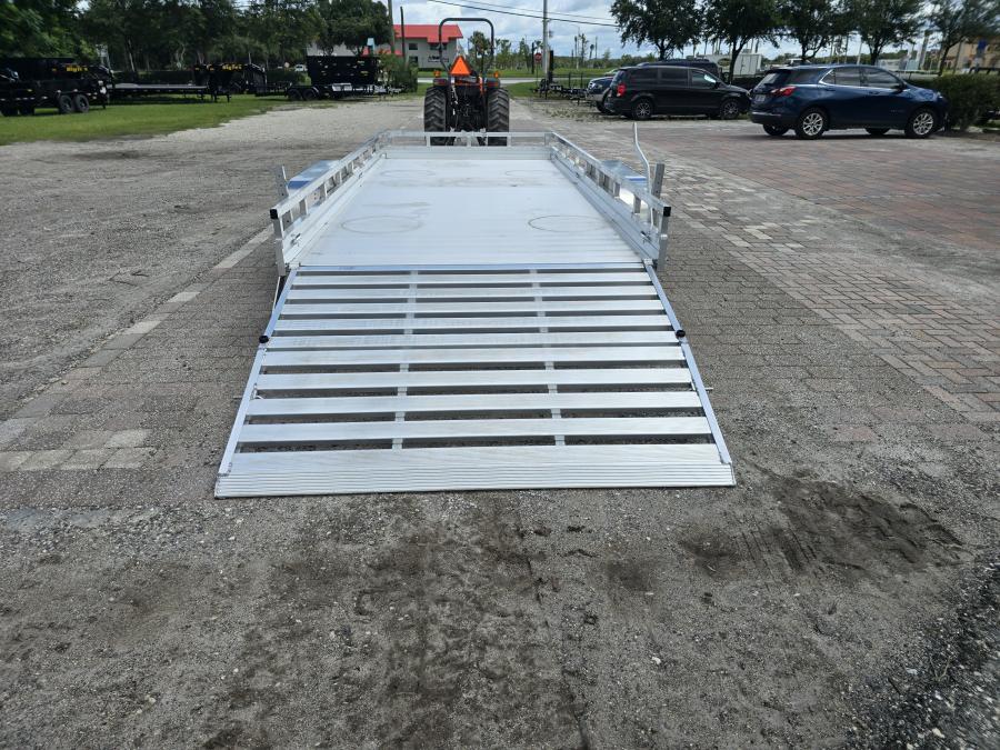 Aluma 7816 78"X192" BED ES SERIES Trailer, Tandem Axle Image 1