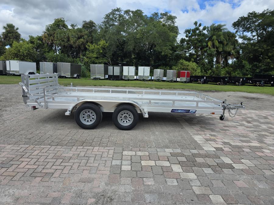 Aluma 7816 78"X192" BED ES SERIES Trailer, Tandem Axle Image 3