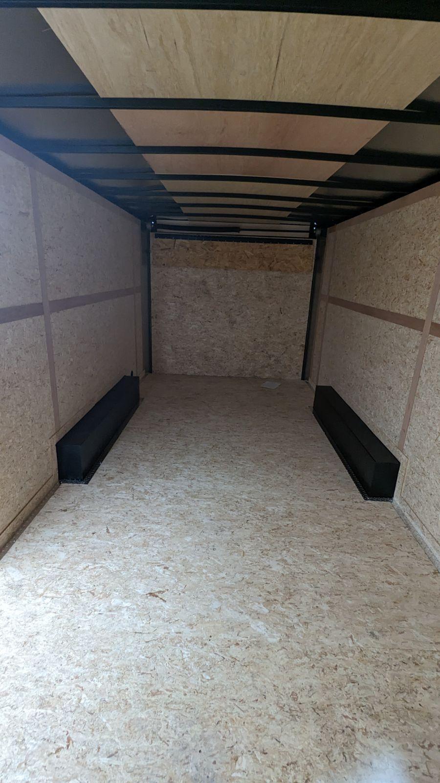 RDLX RDLX 85 x 24 TA FLAT TOP WED ENCLOSED TRAILER BY RC Image 1