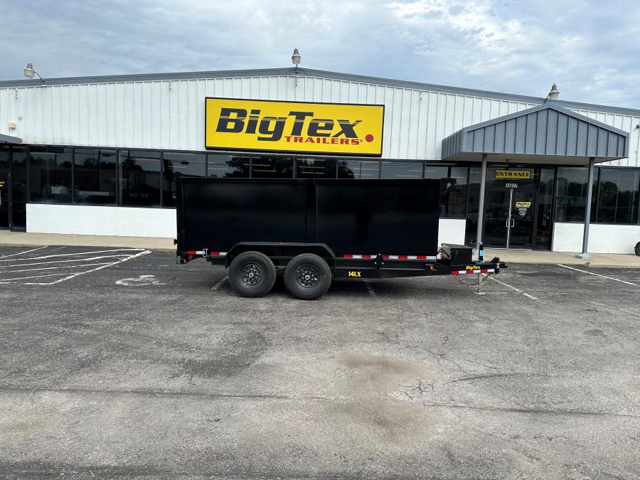 Big Tex 14LX, Dump, 83" x 14', 14K, 4' Sides Image 0