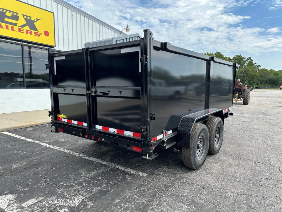 Big Tex 14LX, Dump, 83" x 14', 14K, 4' Sides Image 1