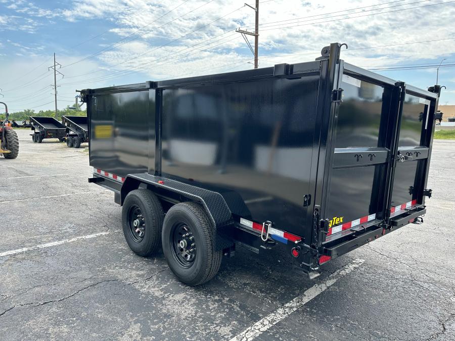 Big Tex 14LX, Dump, 83" x 14', 14K, 4' Sides Image 2