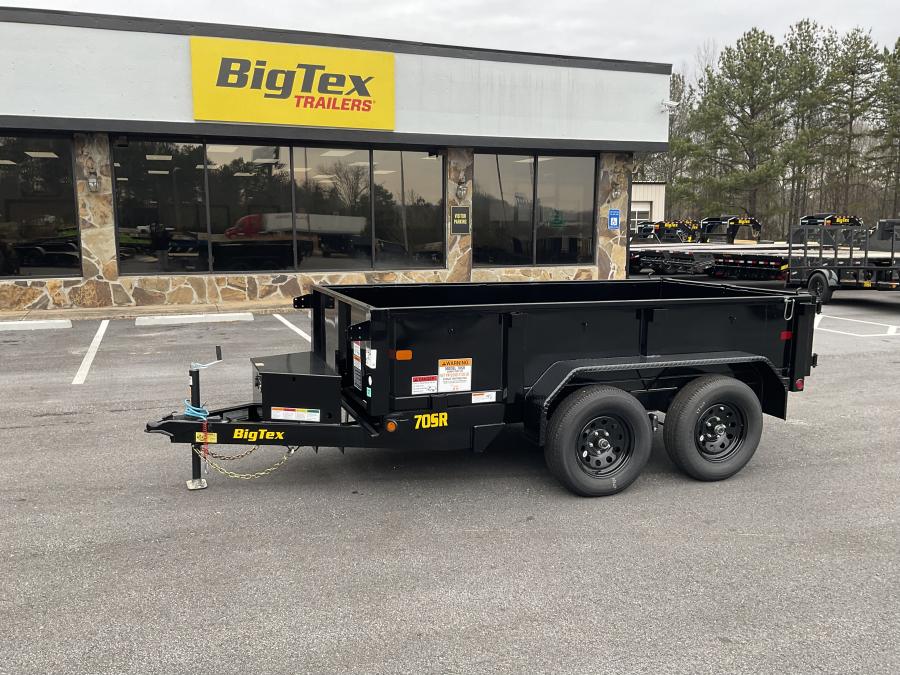 Big Tex 70SR, Dump, 60" x 10', 7K, Double Rear Doors Image 0