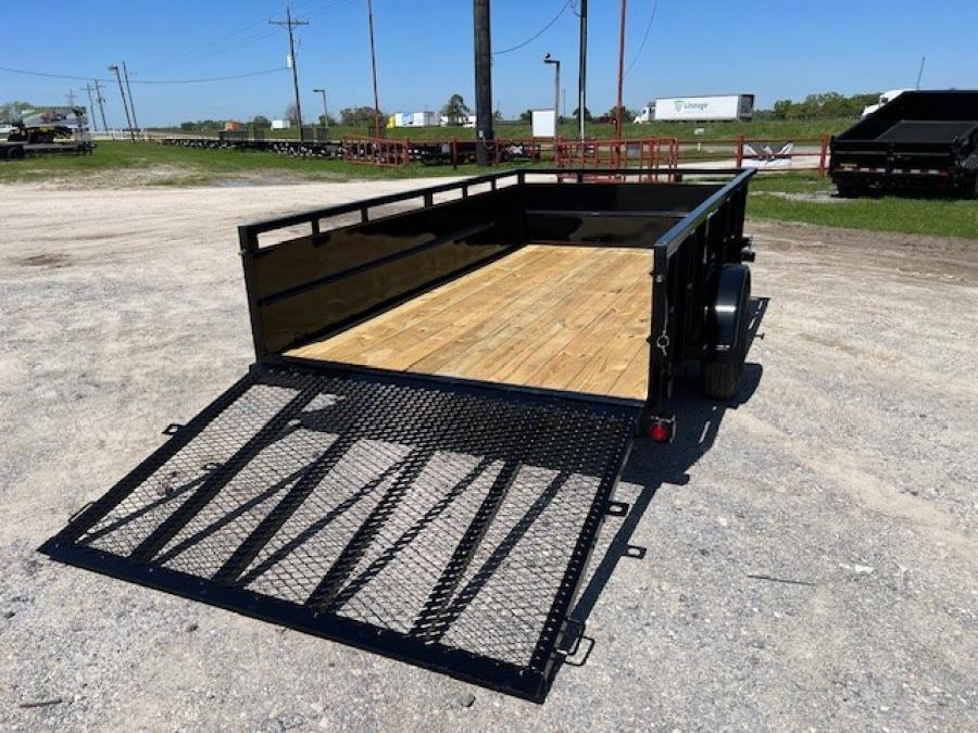 Big Tex 35SV, Single Axle Landscape, 77" x 12', 3K Image 1