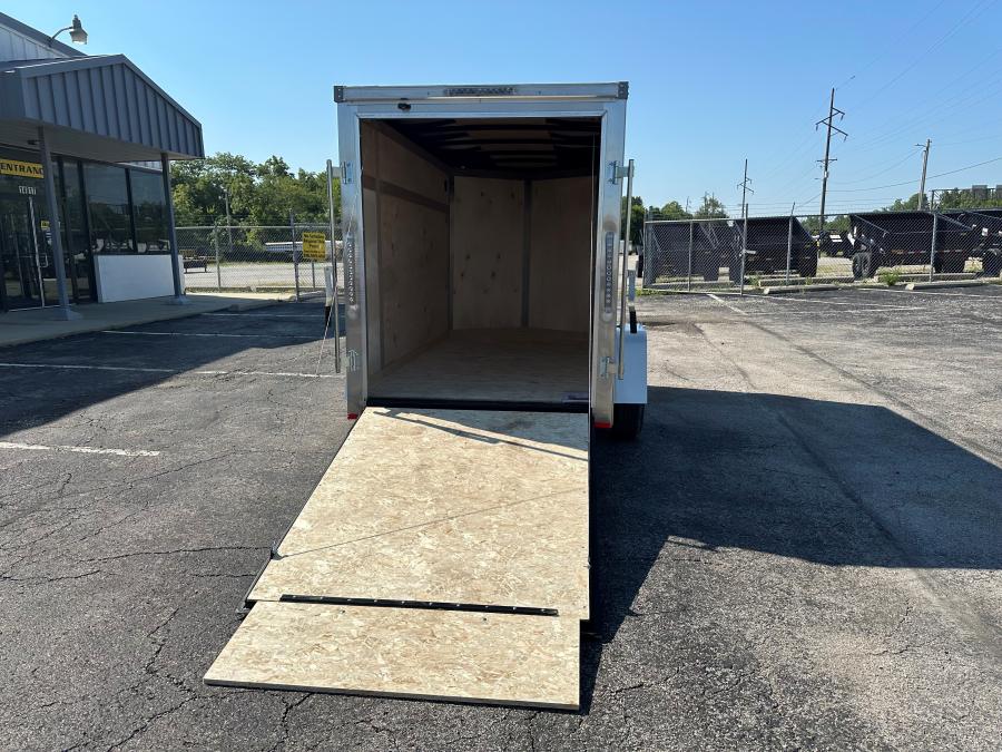 RWT5 RWT 5 x 10 SAE FLAT TOP ENCLOSED TRAILER BY RC image 1