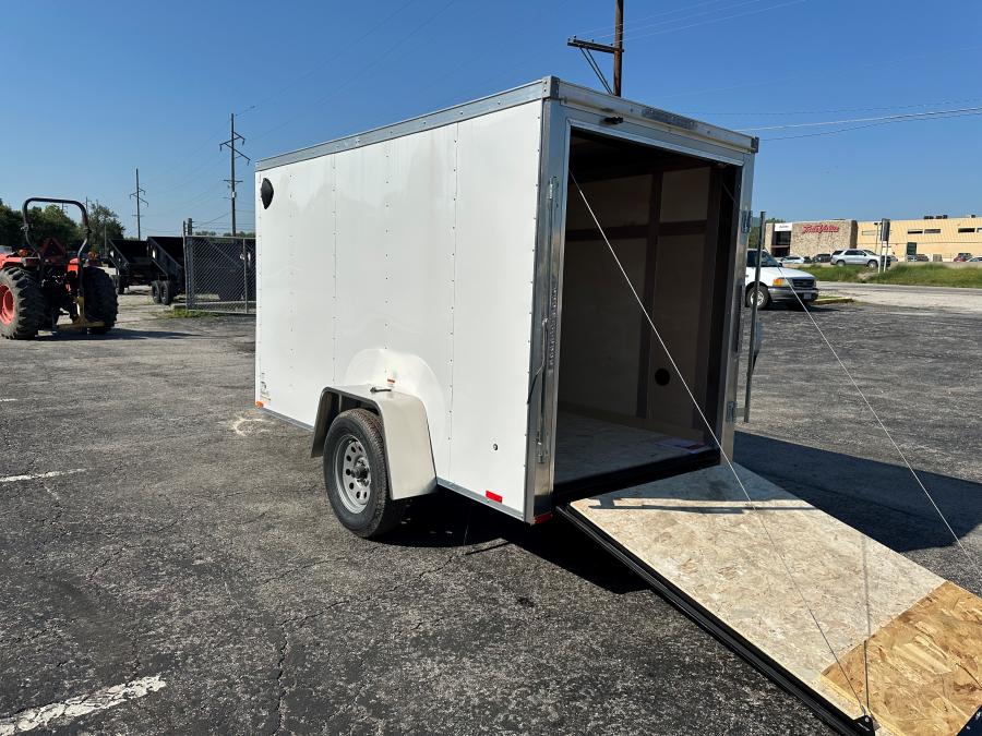RWT5 RWT 5 x 10 SAE FLAT TOP ENCLOSED TRAILER BY RC image 2