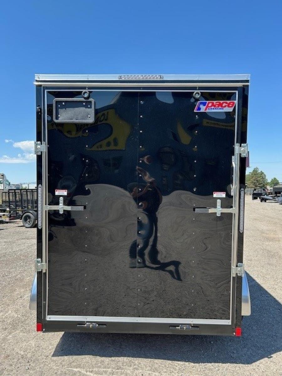 KP72 CARGO EXPRESS DLX FLAT TOP VNOSE 6X12 SA ENCLOSED TRAILER image 3