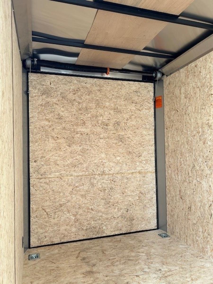 KP72 CARGO EXPRESS DLX FLAT TOP VNOSE 6X12 SA ENCLOSED TRAILER image 5