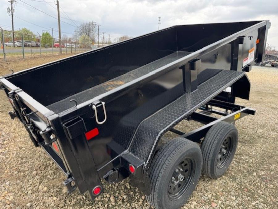Big Tex 70SR, Dump, 60" x 10', 7K, Double Rear Doors Image 3