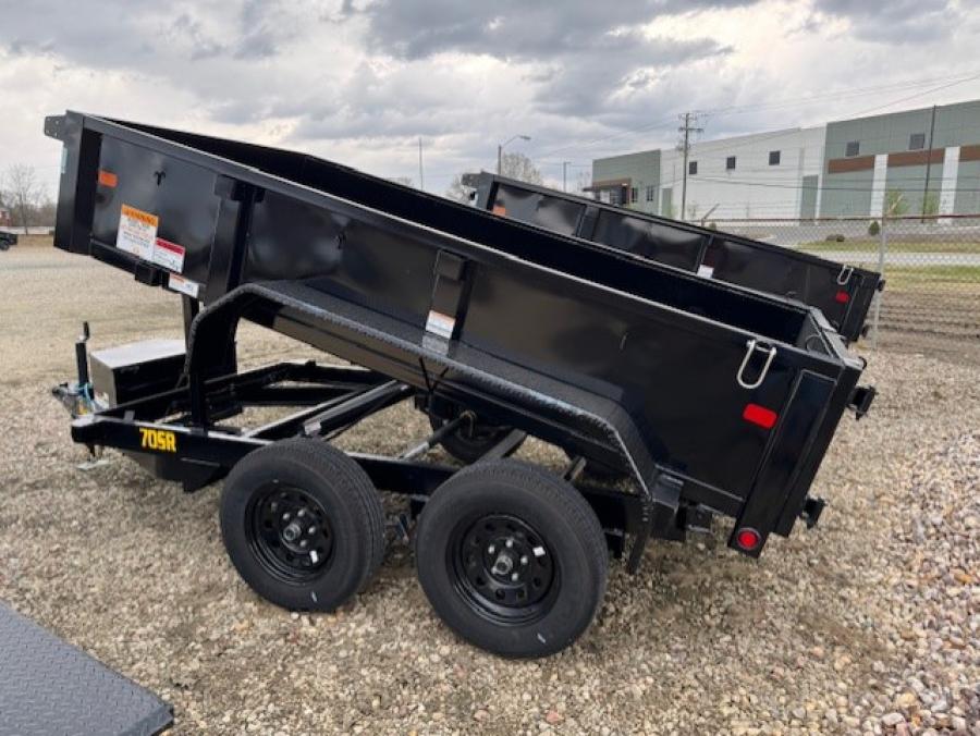 Big Tex 70SR, Dump, 60" x 10', 7K, Double Rear Doors Image 2