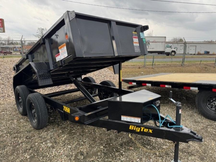 Big Tex 70SR, Dump, 60" x 10', 7K, Double Rear Doors Image 0