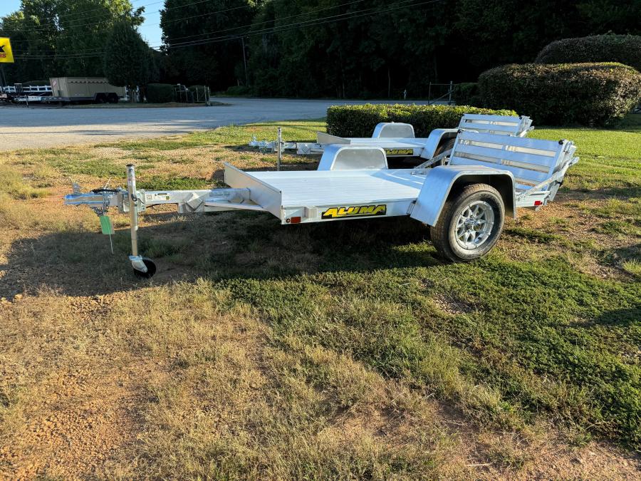 Aluma 6310 Aluma 63" x 120" SA Utility Trailer, Bi-Fold Tailgate, Image 0