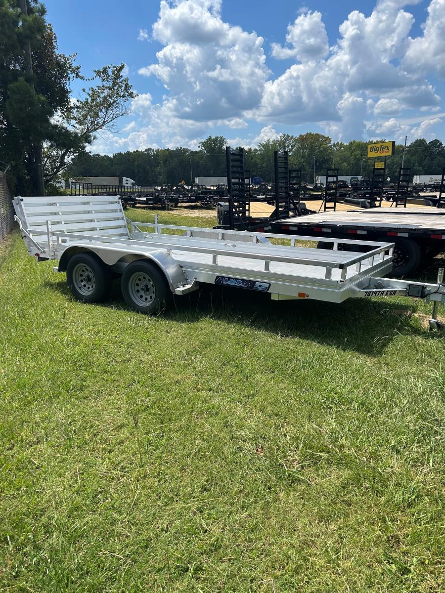 Aluma 7814 78″X172.5″ BED ES SERIES Trailer, Tandem Axle image 0