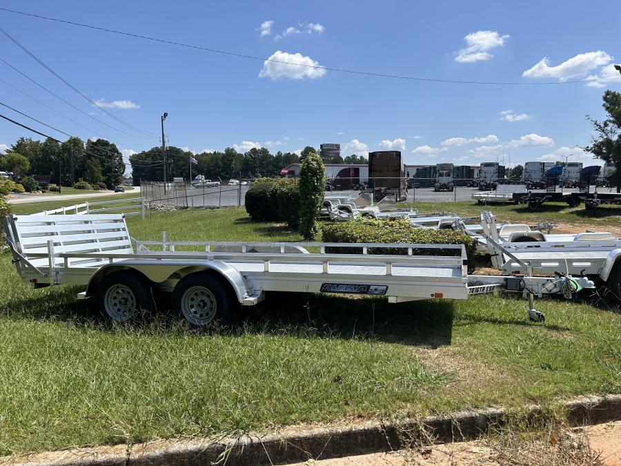 Aluma 7816 78"X192" BED ES SERIES Trailer, Tandem Axle Image 1