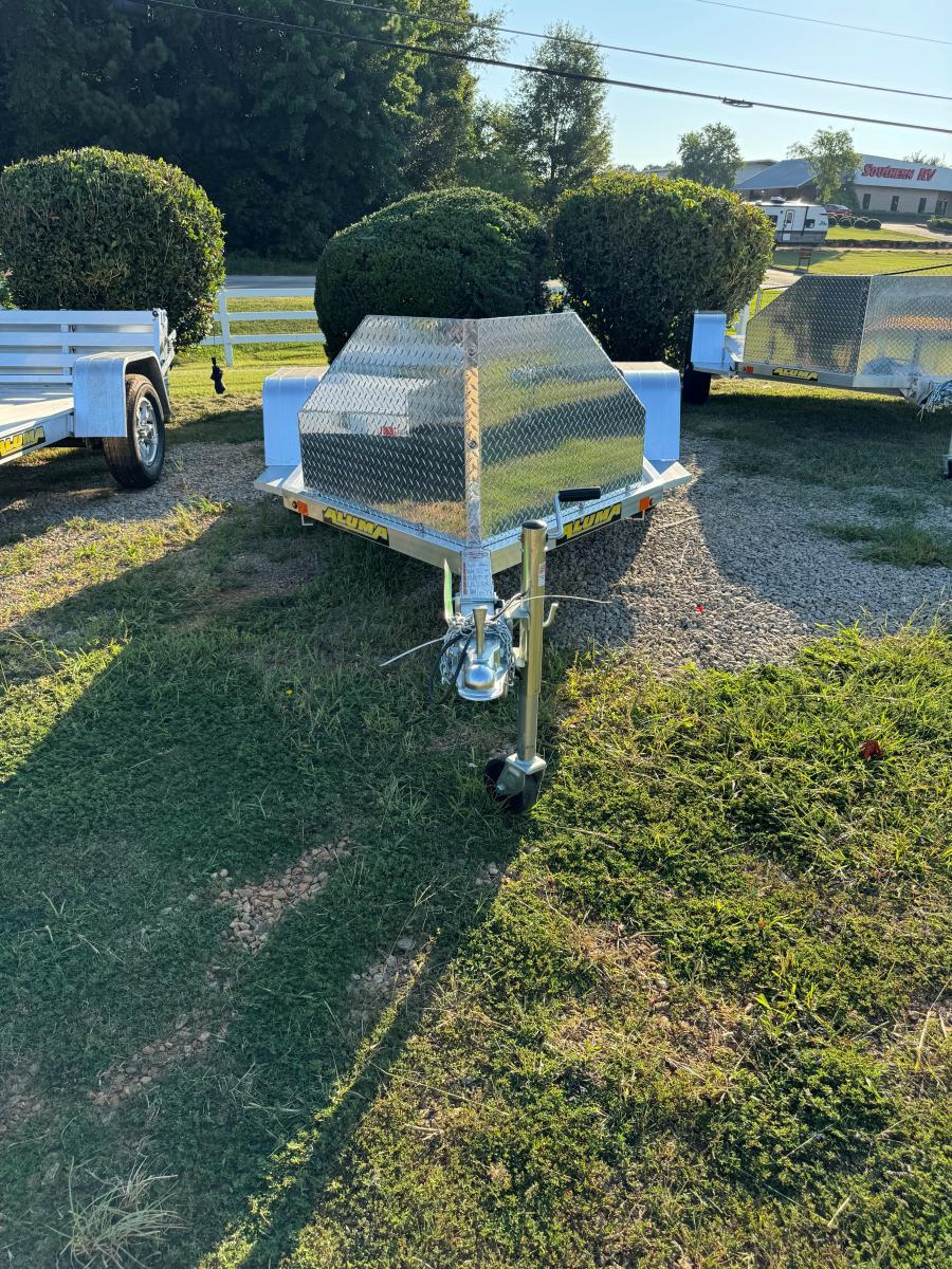 Aluma MC10 Aluma 10 Motorcycle SA RAMP Trailer, Bed Size - 51" x 125" Image 0