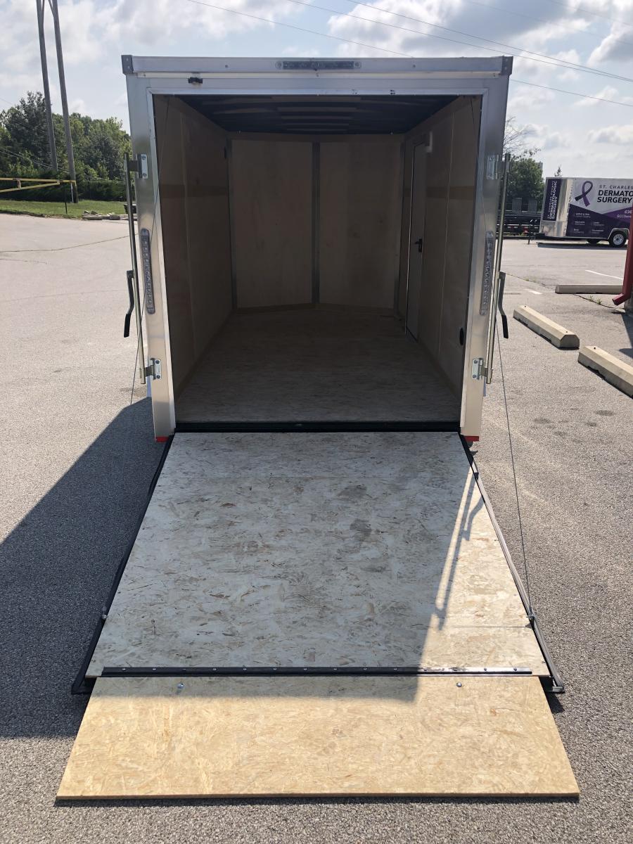 2025 RC Trailers 6x12 single-axle wedge enclosed trailer, 6' interior ...