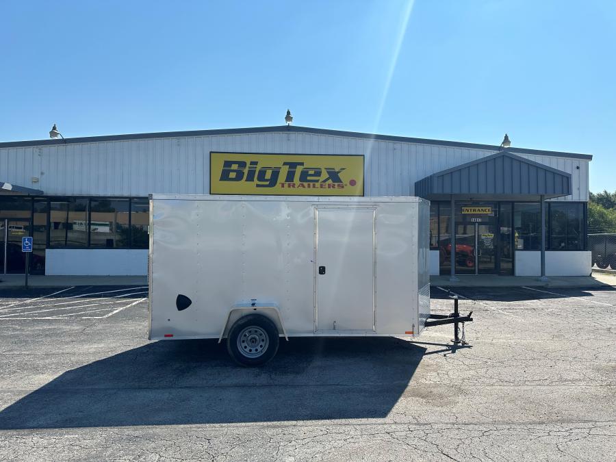 RWT6 RWT 6 x 12 SA FLAT TOP WEDGE ENCLOSED TRAILER BY RC image 0