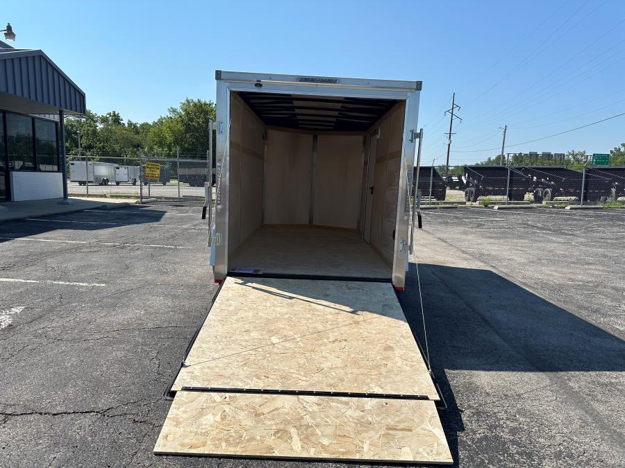 RWT6 RWT 6 x 12 SA FLAT TOP WEDGE ENCLOSED TRAILER BY RC image 1