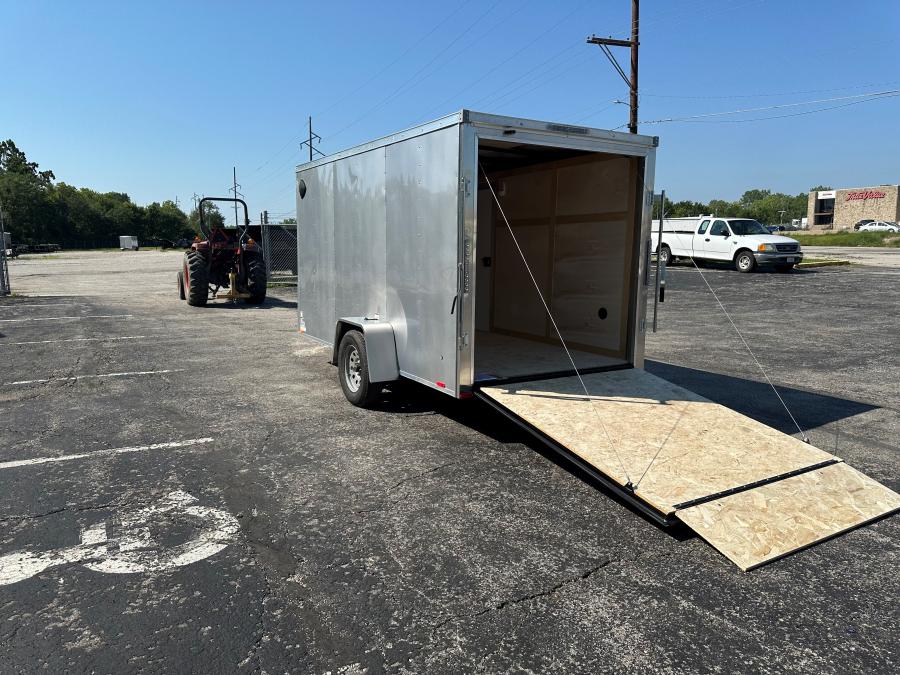 RWT6 RWT 6 x 12 SA FLAT TOP WEDGE ENCLOSED TRAILER BY RC image 2