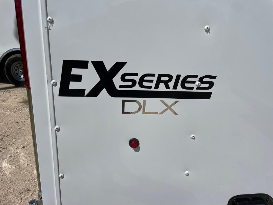 K721 CARGO EXPRESS EX DLX SLOPED VNOSE 6X12 SA ENCLOSED TRAILER Image 4