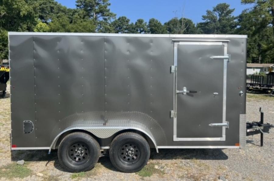CO71 CARGO 7X14 TA RAMP RR ENCLOSED BY CARRY ON Image 2