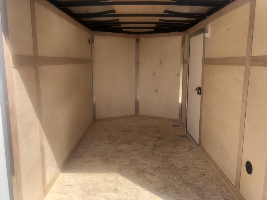 RC Trailers RWT 6×10 single-axle wedge enclosed trailer, 6′ interior height, screwless, barn doors image 5