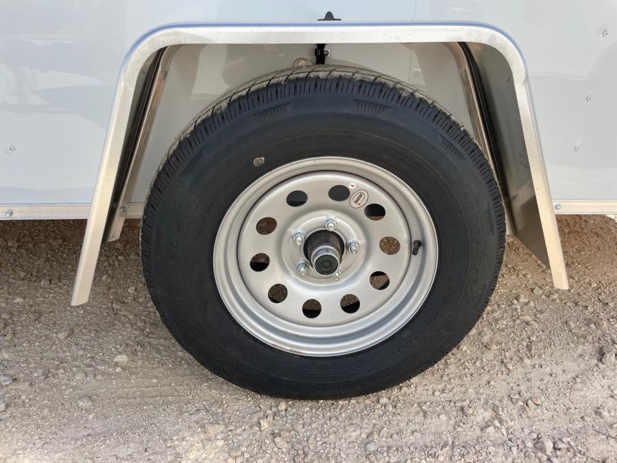 K721 6X10 OUTBACL DLX FLAT TOP VNOS ENCLOSED CARGO 3K Image 4