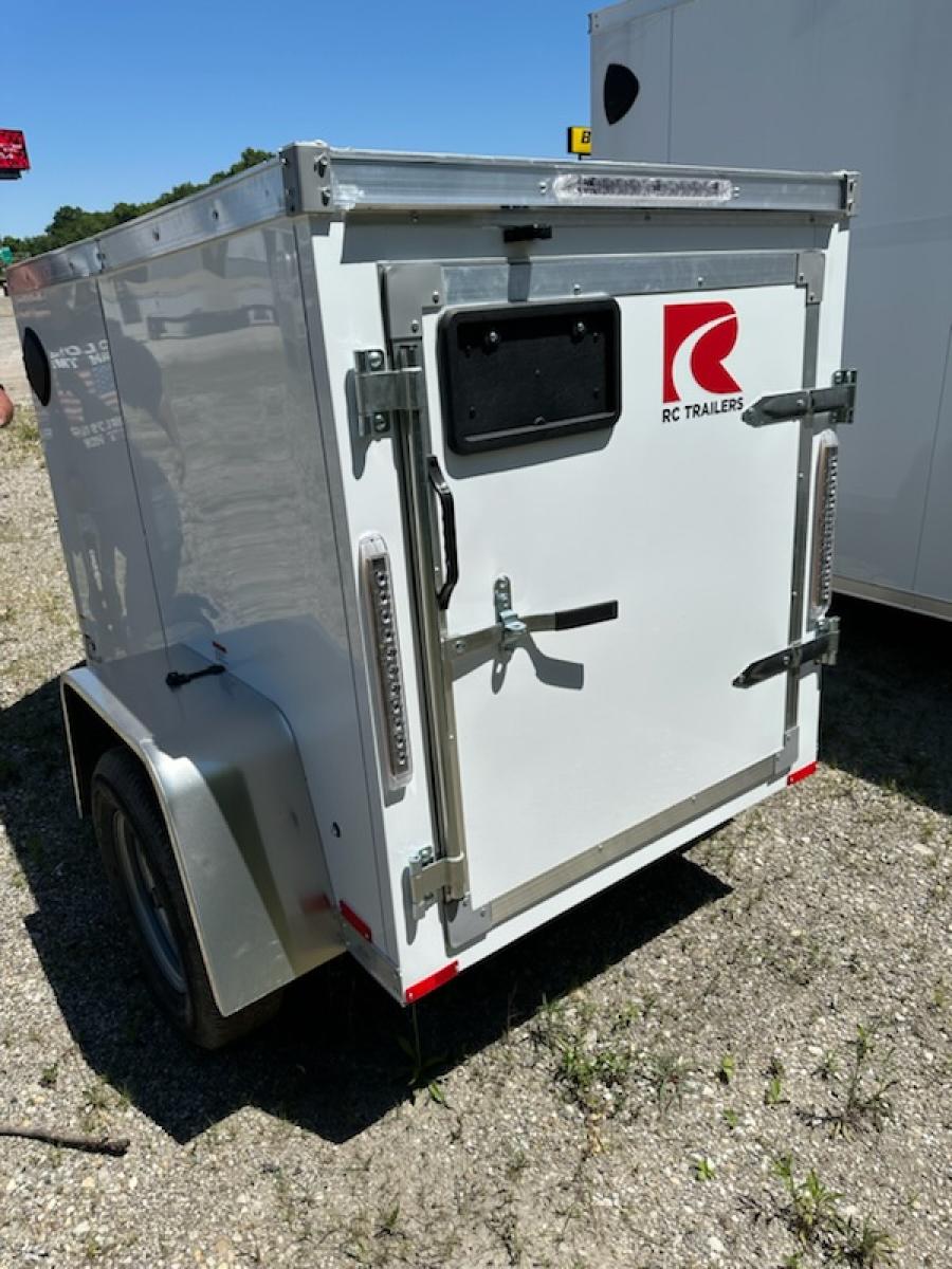 RWT5 RWT 5 x 10 SAE FLAT TOP ENCLOSED TRAILER BY RC Image 0