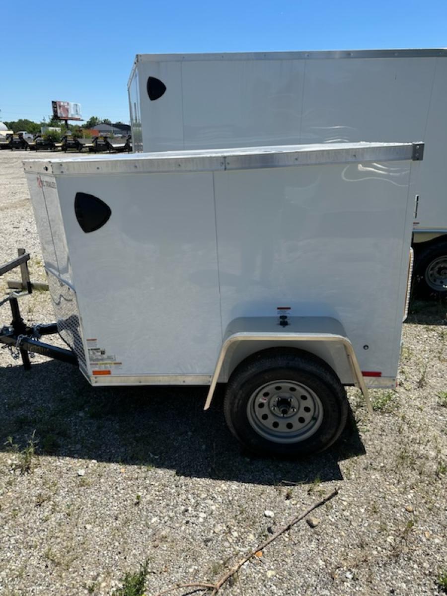 RWT5 RWT 5 x 10 SAE FLAT TOP ENCLOSED TRAILER BY RC Image 1