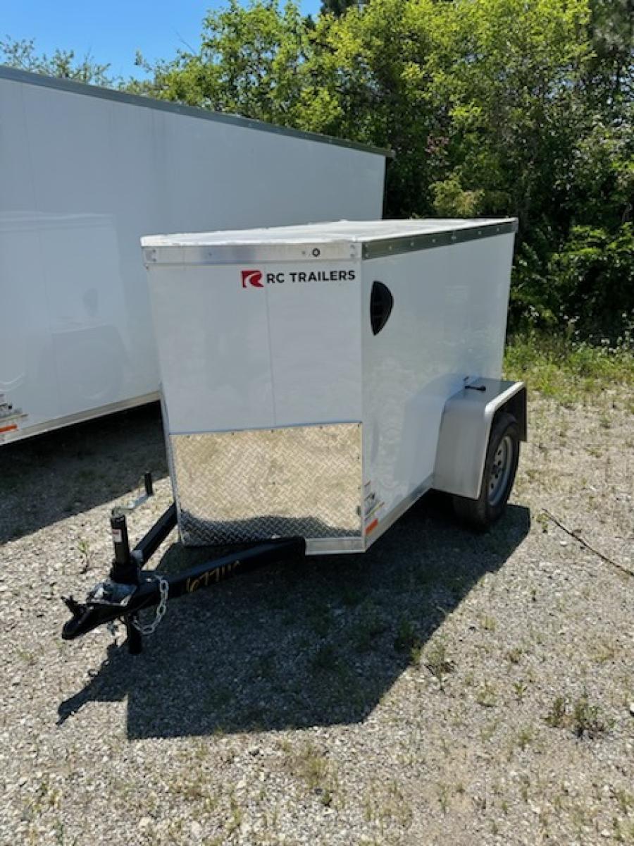 RWT5 RWT 5 x 10 SAE FLAT TOP ENCLOSED TRAILER BY RC Image 2