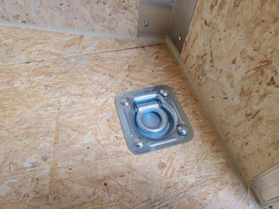 K841 7X16 OUTBACK DLX FLAT TOP VNOSE ENCLOSED CARGO 7K Image 1