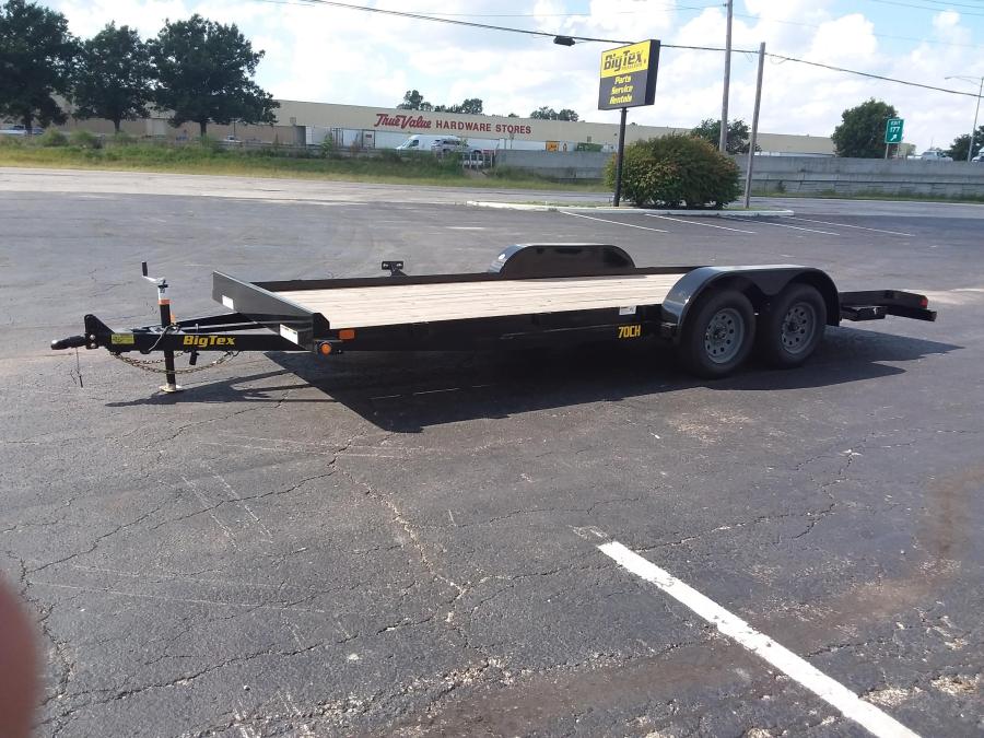 Big Tex 70CH, Car Hauler, 83″ x 20′, 7K, Dovetail image 1
