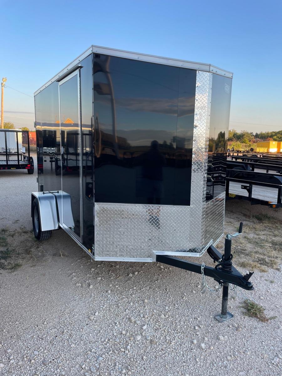 K721 ELEMENT SE FLAT TOP SLOPE 6 x ENCLOSED TRAILER Image 1